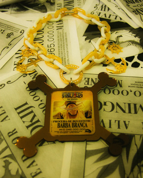 Corrente Barba Branca | One Piece – imagem 1 | BLY Estetic